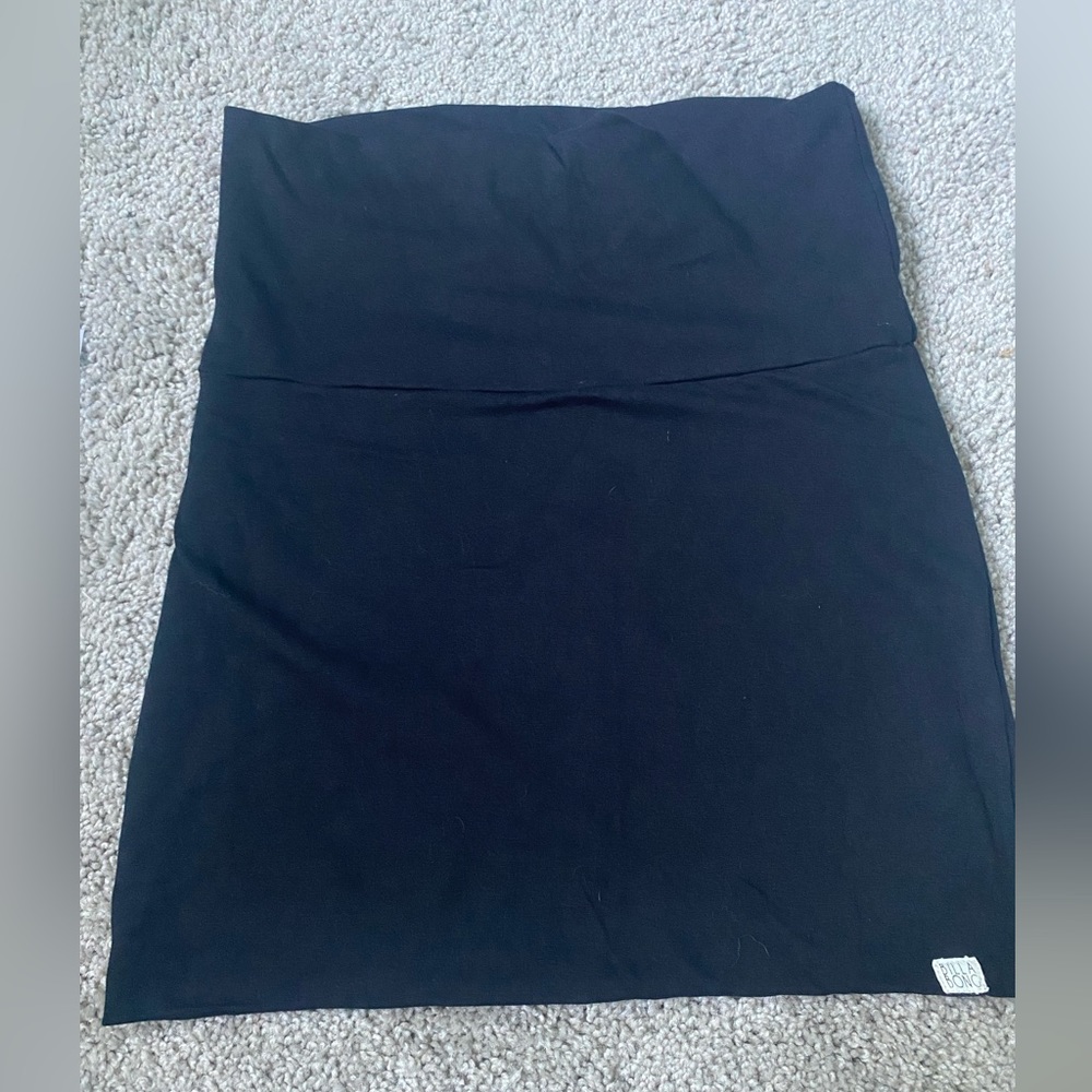 Black high rise BillaBong skirt